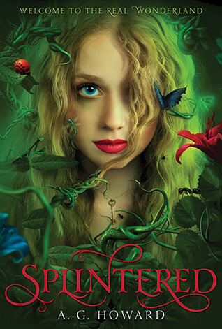 splintered by a.g. howard book cover
