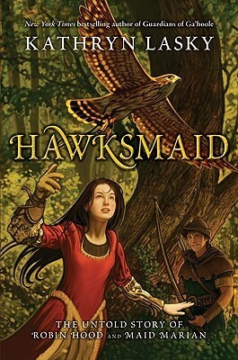 Hawksmaid by Kathryn Lasky book cover