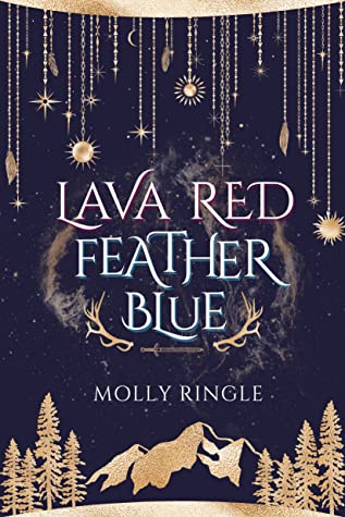 Lava Red Feather Blue by Molly Ringle book cover