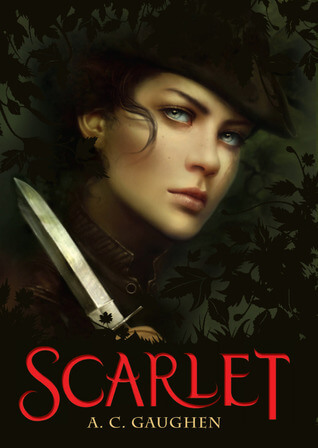 scarlet by A.C. Gaughen book cover
